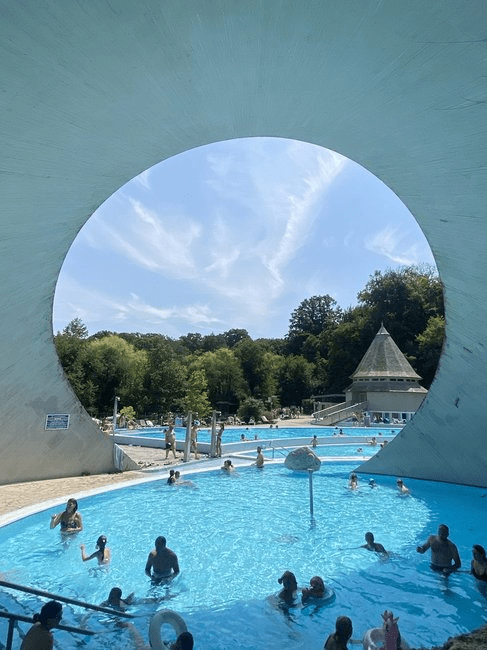 Miskolc Thermal Cave Spa outdoor pools
